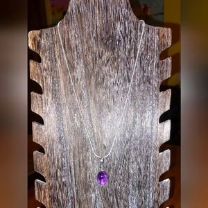 Star Amethyst Minimalist Necklace 🌟